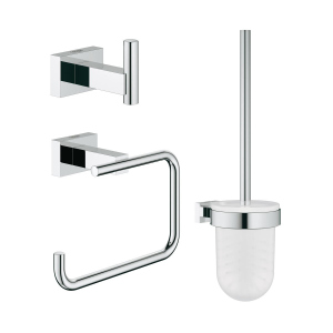 Набор аксессуаров 3 в 1 GROHE ESSENTIALS CUBE NEW 40757001 ТОП в Николаеве