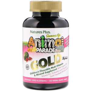 Вітаміни Natures Plus Animal Parade Gold мультивітаміни Кавун 120 жувальних таблеток (97467299382) краща модель в Миколаєві