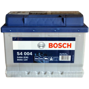 Автомобільний акумулятор Bosch 60Аh Єв (-/+) S4004 (540EN) (0 092 S40 040) рейтинг