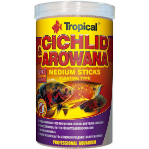 Корм Tropical Cichlid&amp;Arowana Medium Sticks для акваріумних риб у паличках 1 л (5900469635261) в Миколаєві