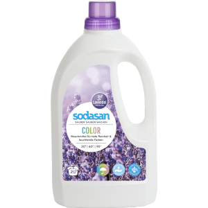 Рідкий органічний засіб для прання Sodasan Color Lavender 1.5 л (4019886015097) рейтинг