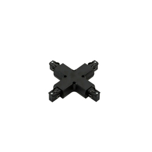 хорошая модель Соединитель Italux Tr-Plus-Joint-Bl 4 Phase Track - Cross Joint - Black