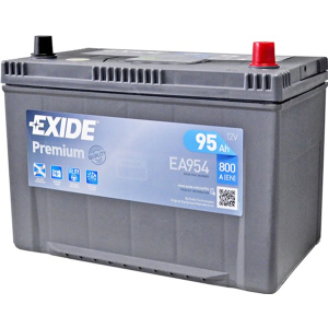 Автомобільний акумулятор Exide Premium 6СТ-95 95 Ач (-/+) Asia 800 А (EA954)