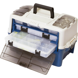 Ящик Plano Hybrid Hip Tackle Box 3-х поличковий 50.8х31.8х31.4 см Синій (723700) в Миколаєві